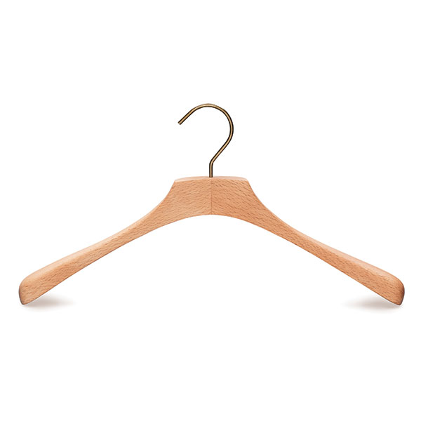 Beech wooden design clothing hanger
