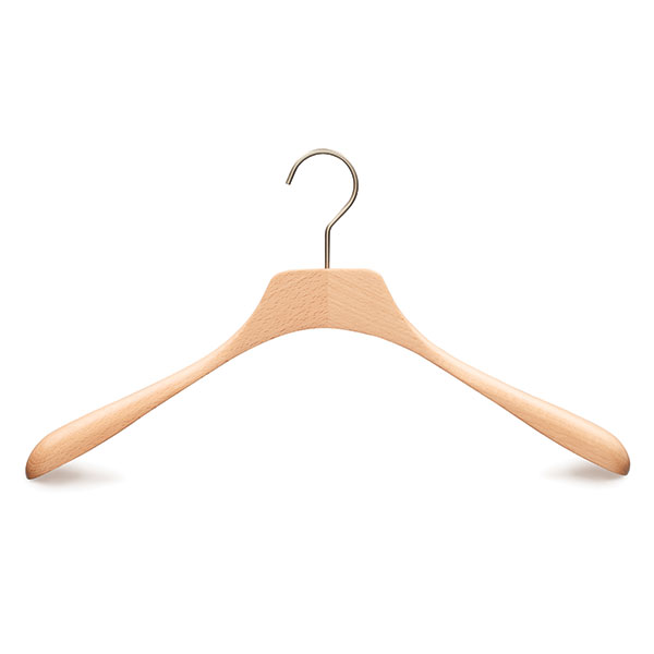 Beech wooden design clothing hanger