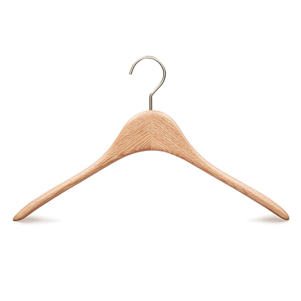 Oak wooden design clothing hanger