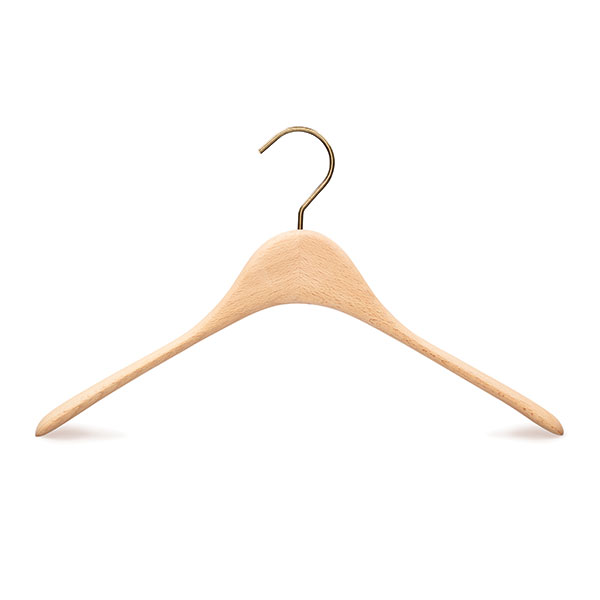 Beech wooden design clothing hanger