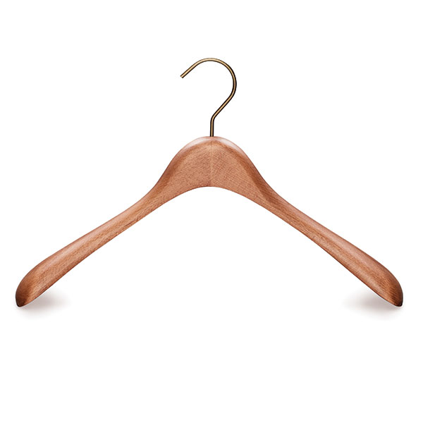 Beech wooden design clothing hanger