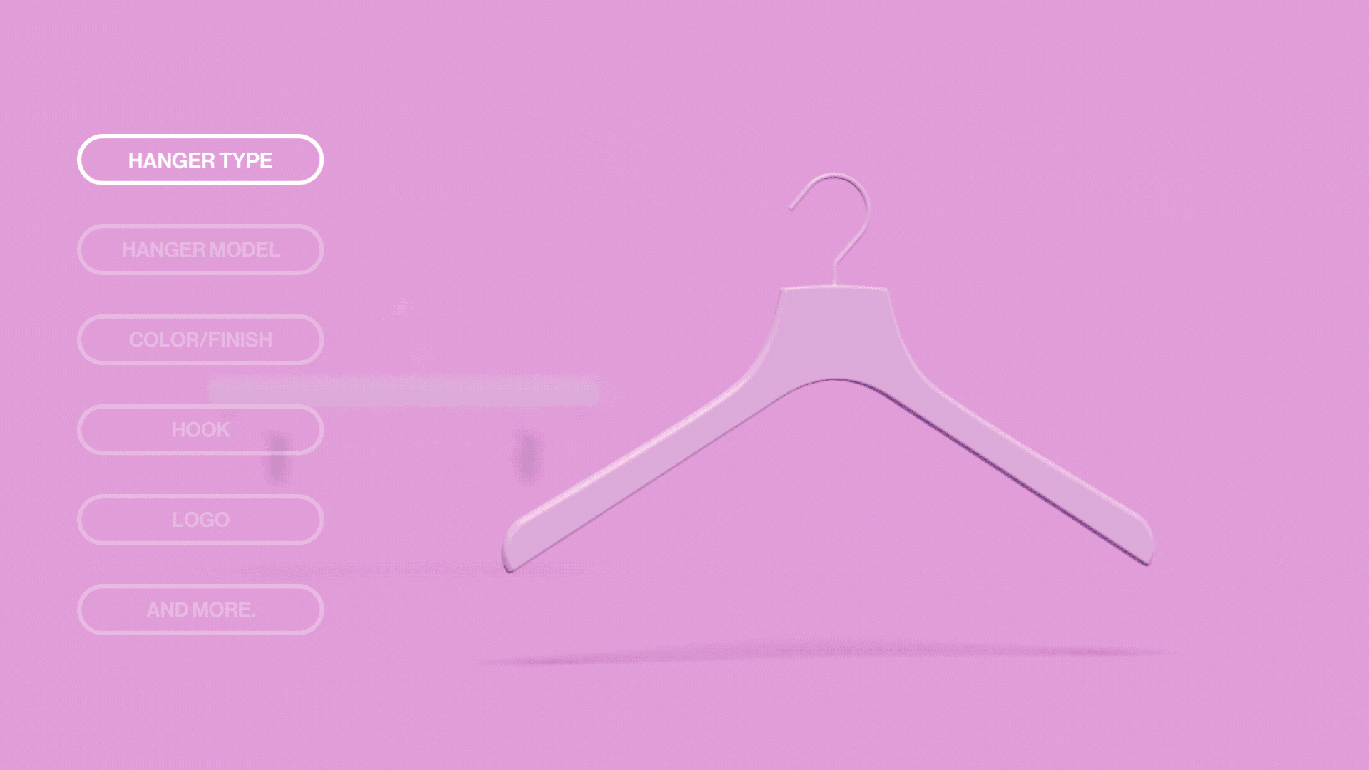 customize your hanger
